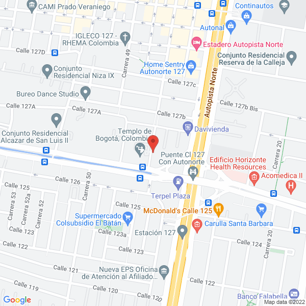 Mapa de Academía Estilo Y Forma
