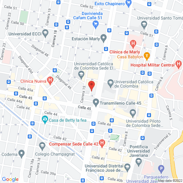 Mapa de Academia Universal De Automovilismo
