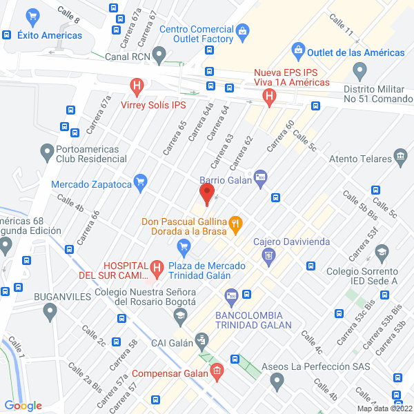 Mapa de Acg Mecanizados S.A.S.