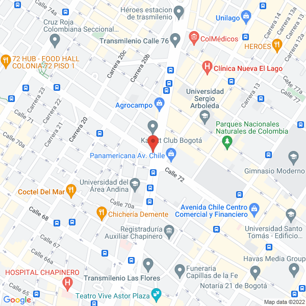 Mapa de Academia De Billares Saint Michel
