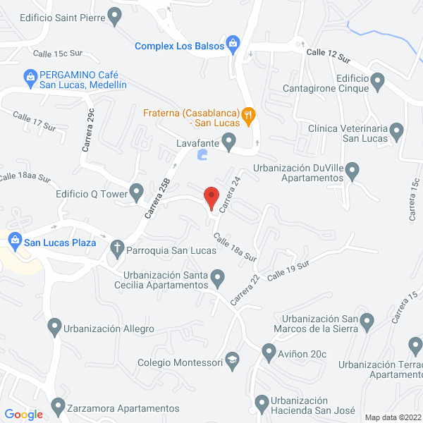Map of Academia De Natación Brazada S.A.S
