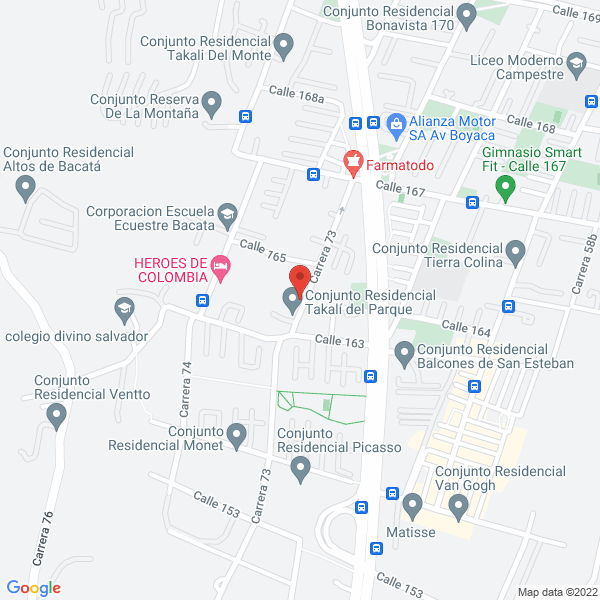 Mapa de Acemar Ltda.