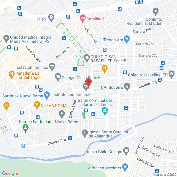 Mapa de Actual Guadalupano