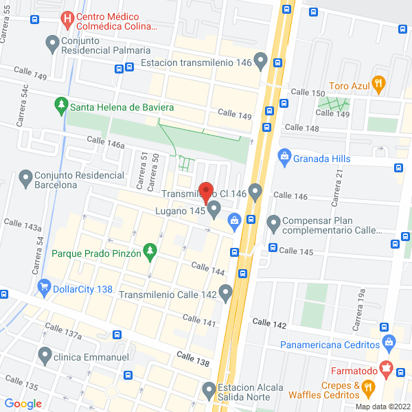 Mapa de Acuaingeniería Ltda.