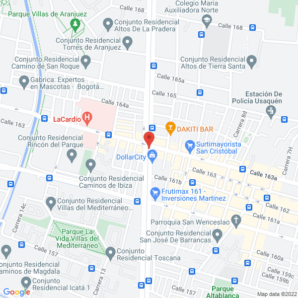 Mapa de Acuña Alex Plomería