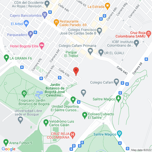 Mapa de Academia De Bailes Baile Bien