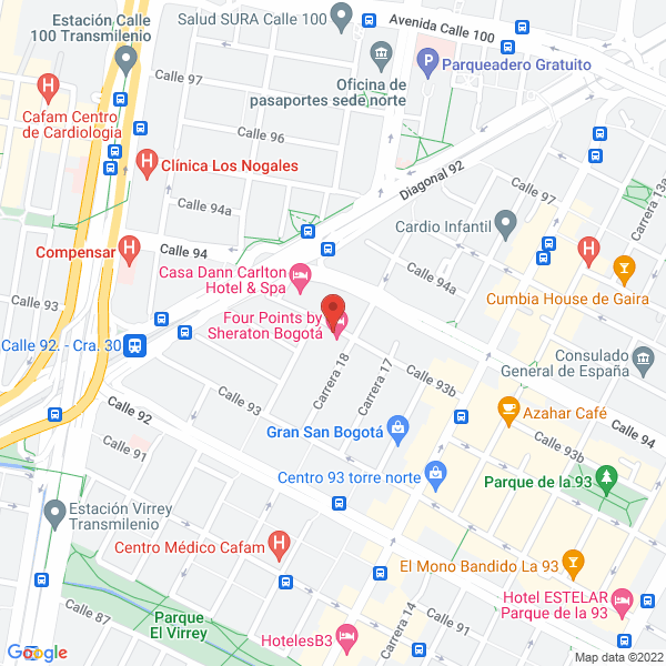 Mapa de Administración Y Servicios De Propiedad Horizontal~Home Centros Ltda.