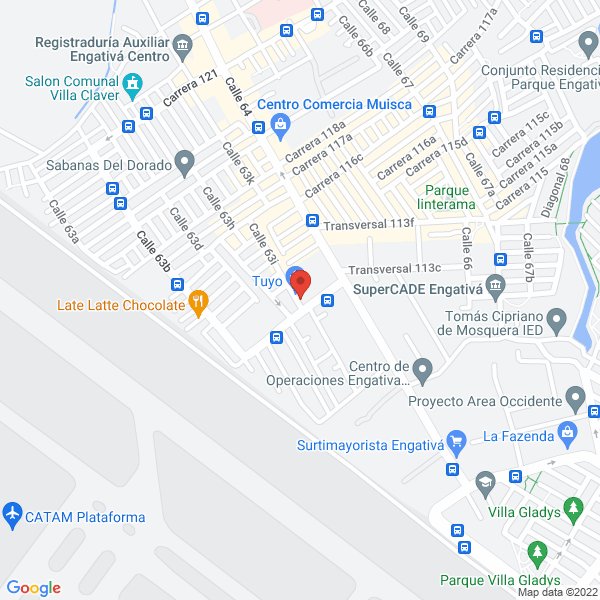 Mapa de Administradora Colombiana Especializada En Servicios Ltda.