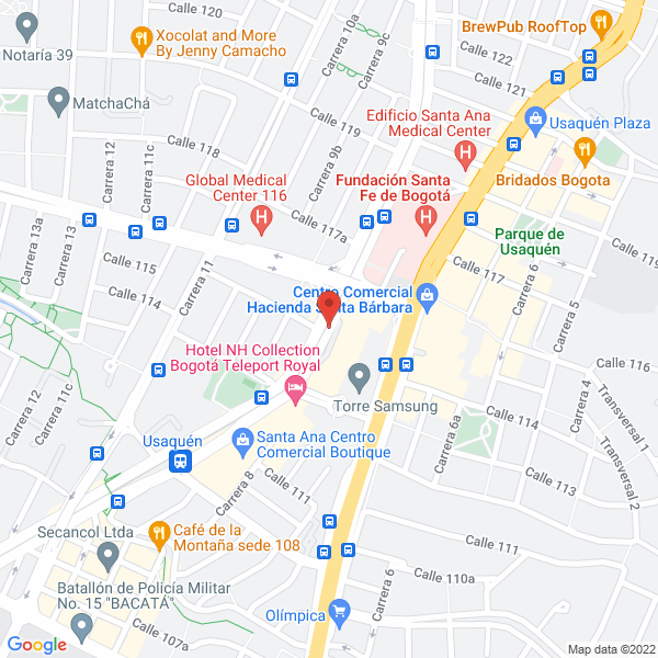 Mapa de Adp Consultores S.A.S.