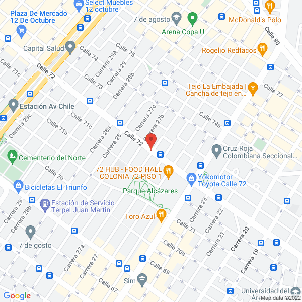 Mapa de Adpark S.A.S.