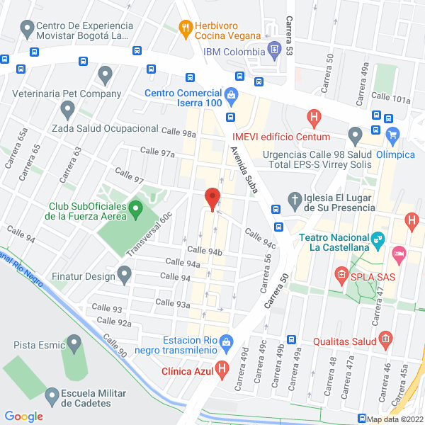 Mapa de Pedreros Adriana