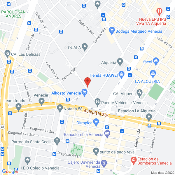 Mapa de Acepack S.A.