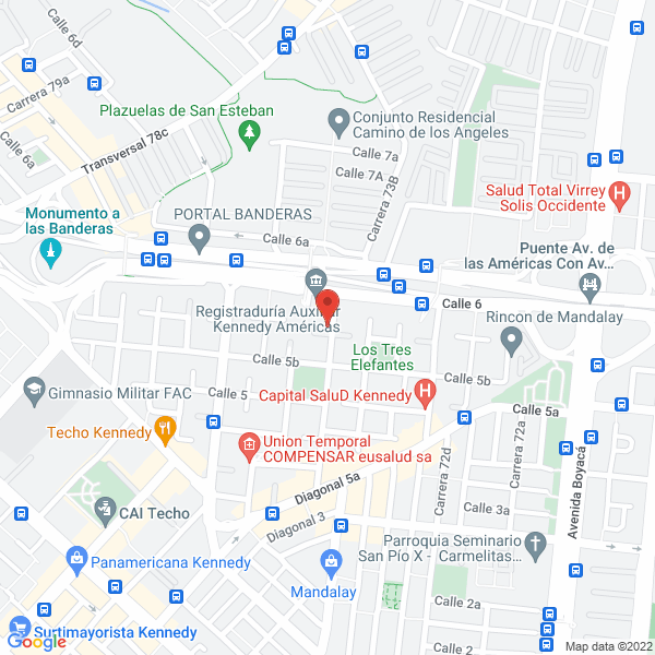 Mapa de Achiras San Pedro Ltda.