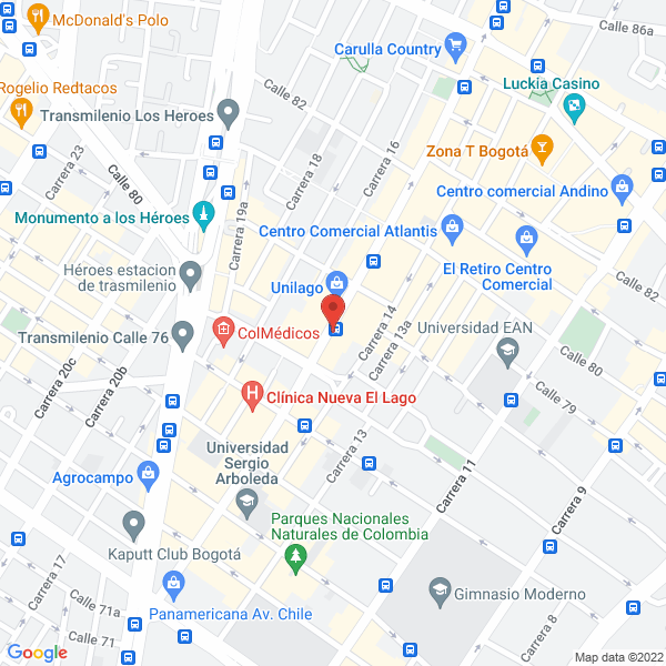 Mapa de Achury Pérez William Hernán