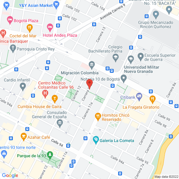 Mapa de Acquabella Centro De Estética S.A.S.