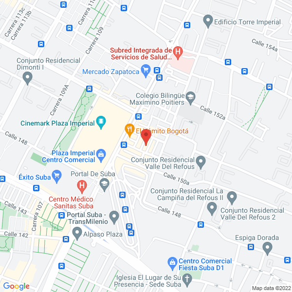 Mapa de Actualizaciones Y Capacitacion Juridico Administrativa S.A.S.