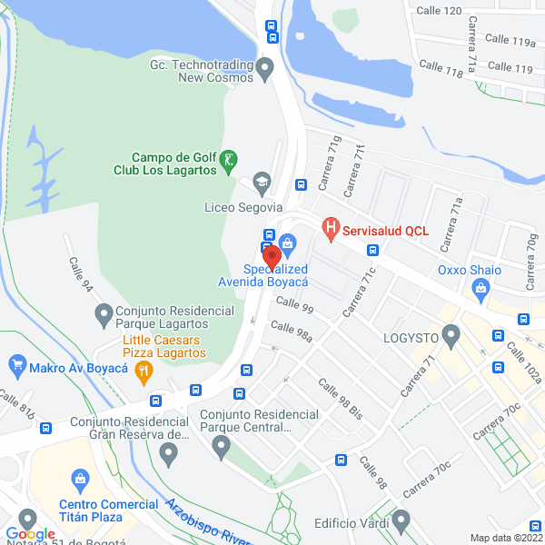 Mapa de Acuagranja S.A.S.