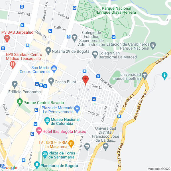 Mapa de Acuamontajes Ltda.