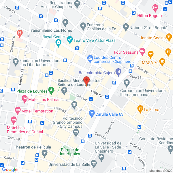 Mapa de Admiphol Ltda.