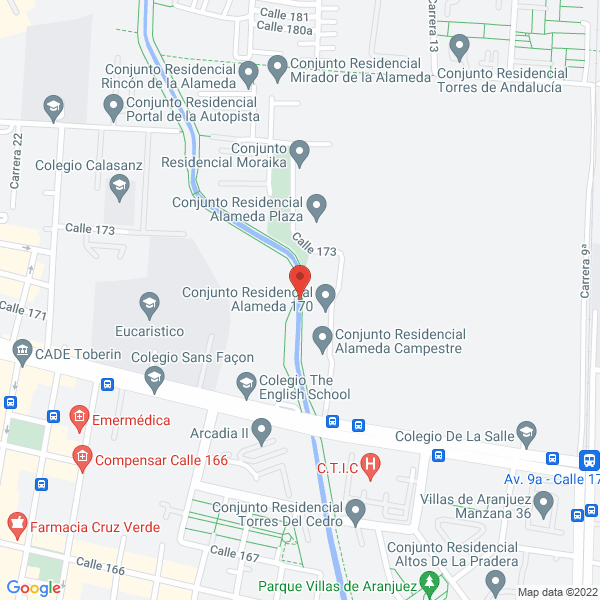 Map of Advanced IT Consulting Services S.A.S.