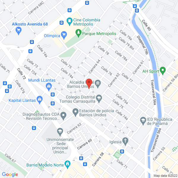 Mapa de Aenco S.A.S.