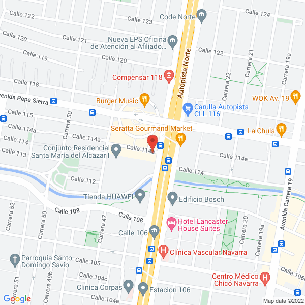 Mapa de Ading Ltda.