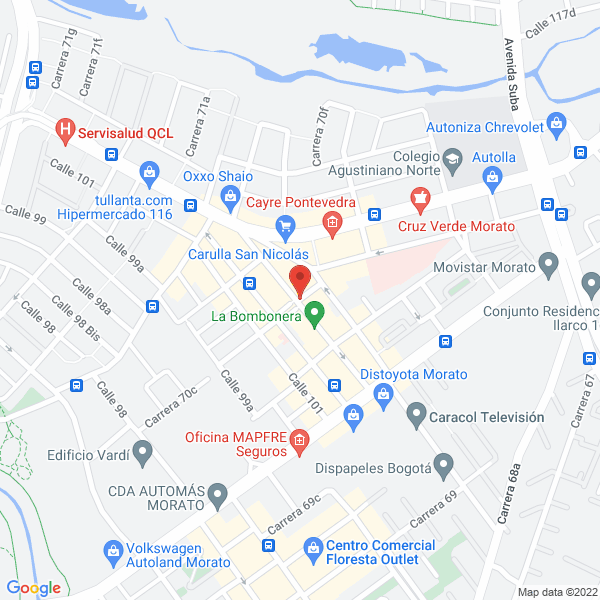 Mapa de Acme Almacén Domicilios