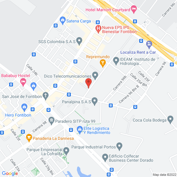 Mapa de Acqua Marketing Colombia S.A.S.