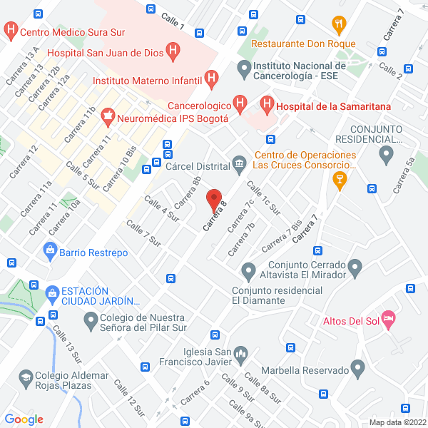 Mapa de Acril Panalcryl Señalización