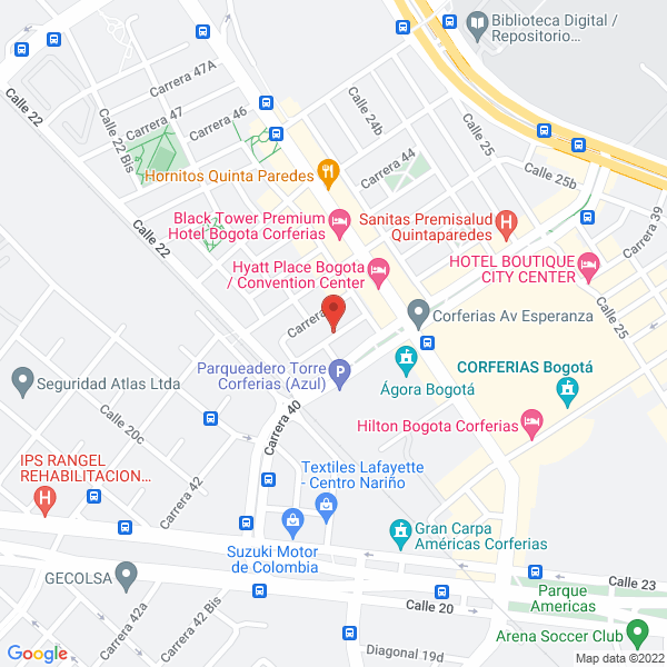 Mapa de Action Line S.A.S.