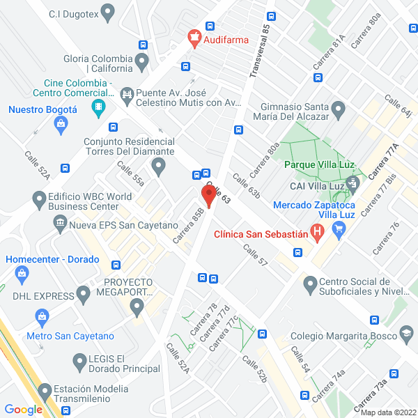 Mapa de Actuaciones Dinámica Recreación