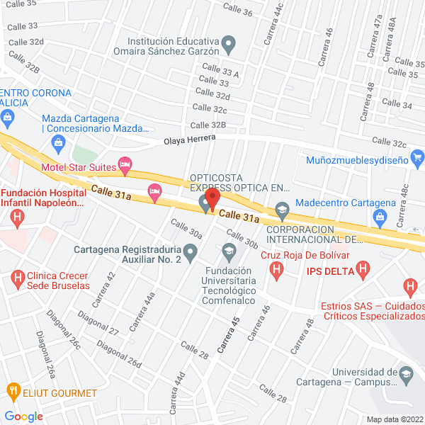 Map of Acumuladores Duncan S.A