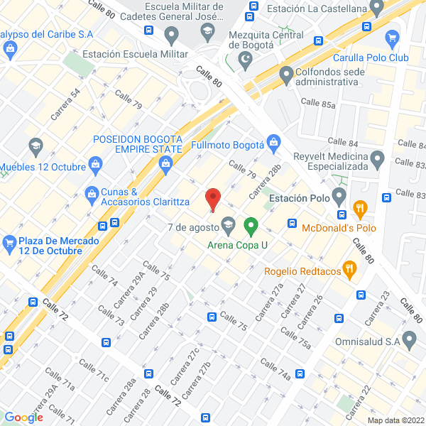 Mapa de Adc Rolados Ltda.