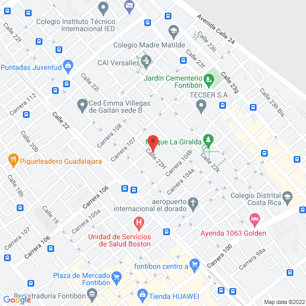 Mapa de Aduatransp Ltda.