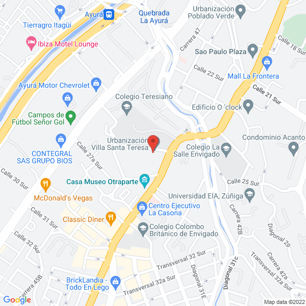 Map of Agentes'S Negocios Exitosos