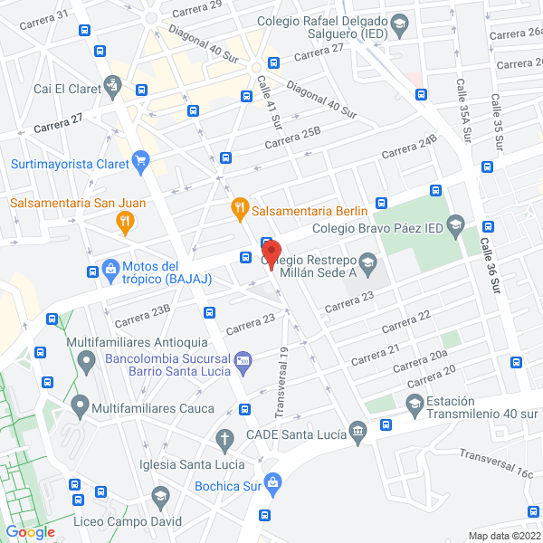 Mapa de Aglomar Y Cía. S. En C.S.
