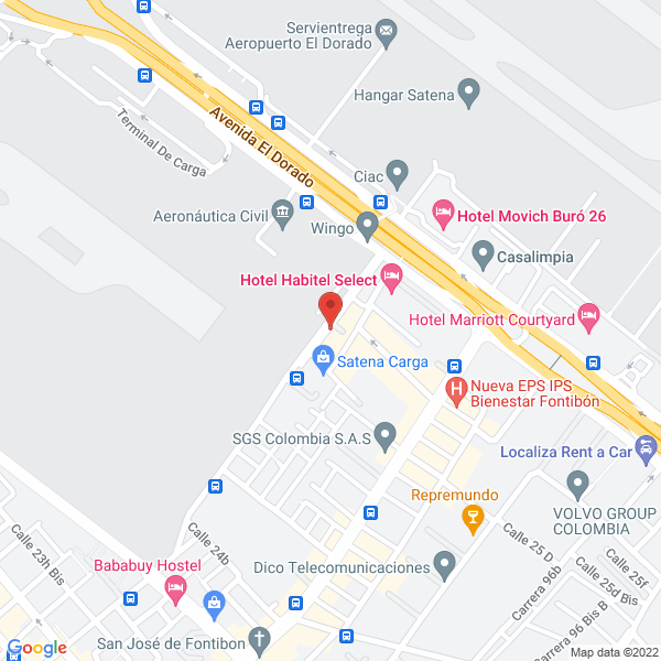 Mapa de Aexpress