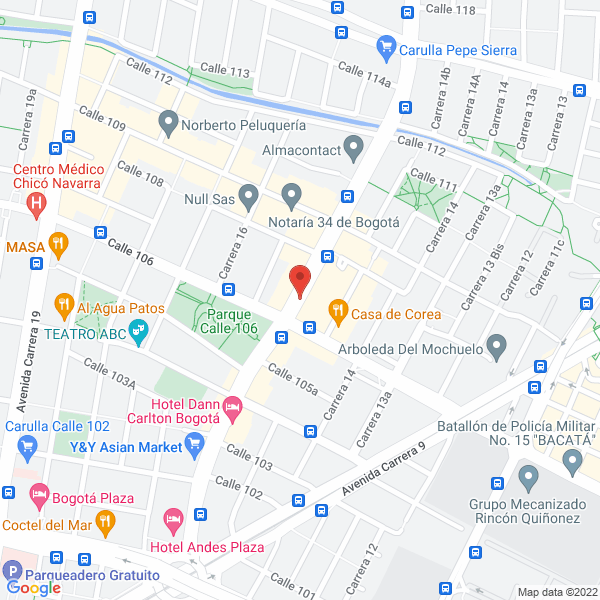 Mapa de Agein Consulting Services S.A.S.