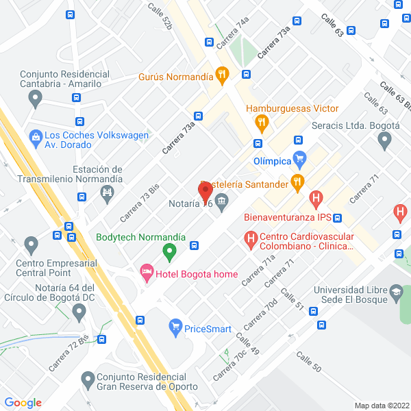 Mapa de Agencia Comunicar Ltda