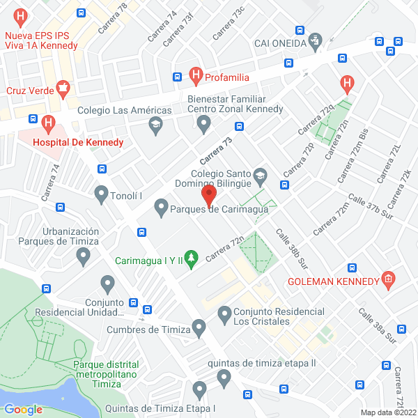 Mapa de Aquair Ingeniería