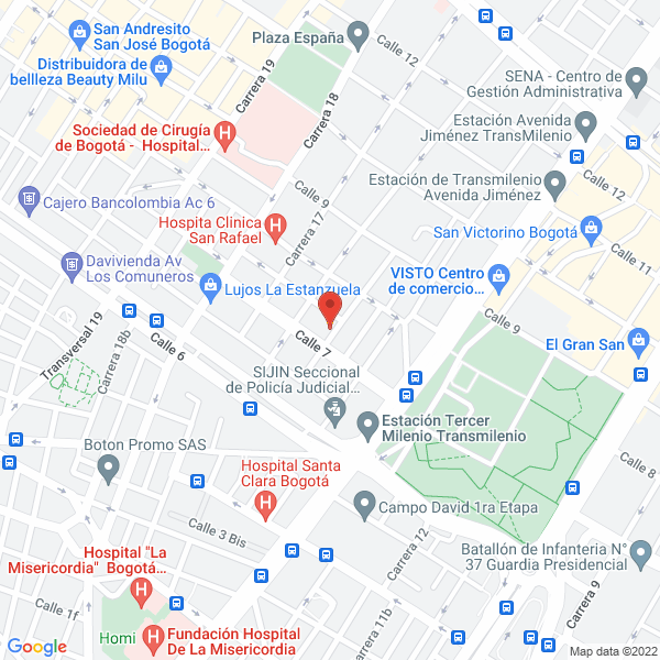 Mapa de Arboles De Levas La Uva