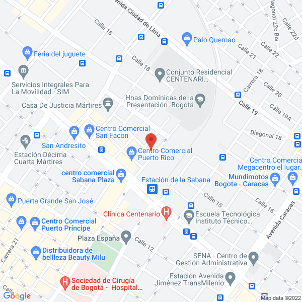 Mapa de Almacén Y Suministros Lamicor