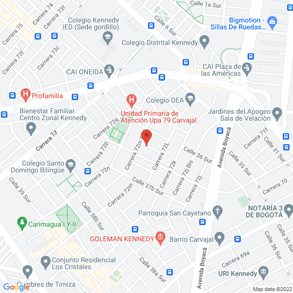 Mapa de Arquimet Ltda.