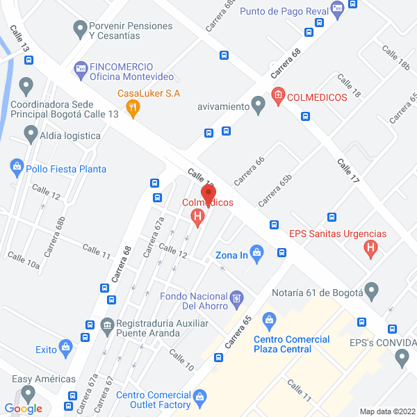 Mapa de Masava S.A.S.