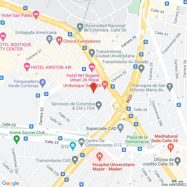 Mapa de Audiascol Ltda.