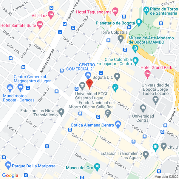 Mapa de Audimon Accesorios