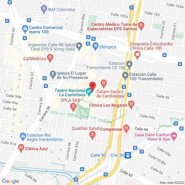 Mapa de Audiseg Ltda.