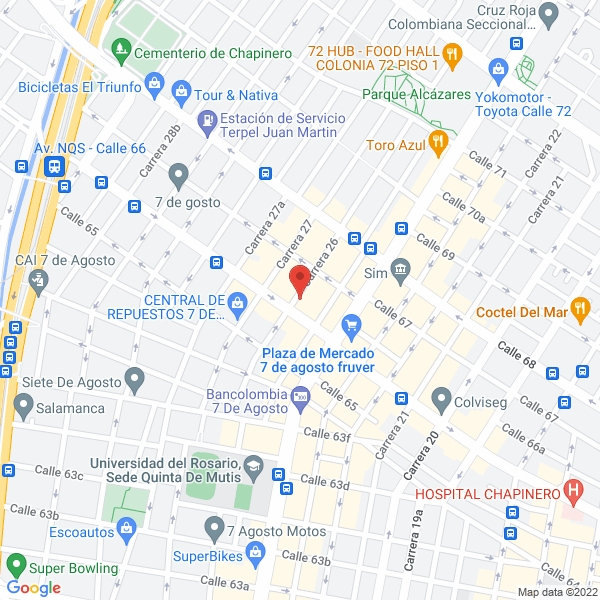 Mapa de Auto Brake S.A.S.