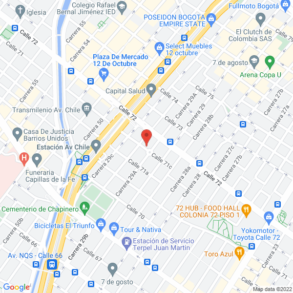 Mapa de Auto Lavado Full Autos
