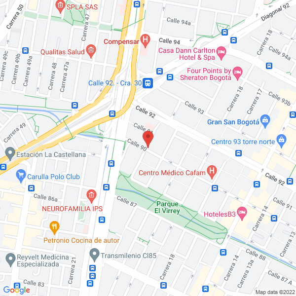 Mapa de Alvarez Sanchez Oscar